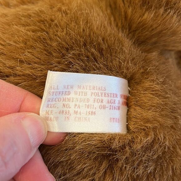 Brown Soft Plush Bear with Tag. SKM Enterprises. Size 18” - Picture 7 of 7
